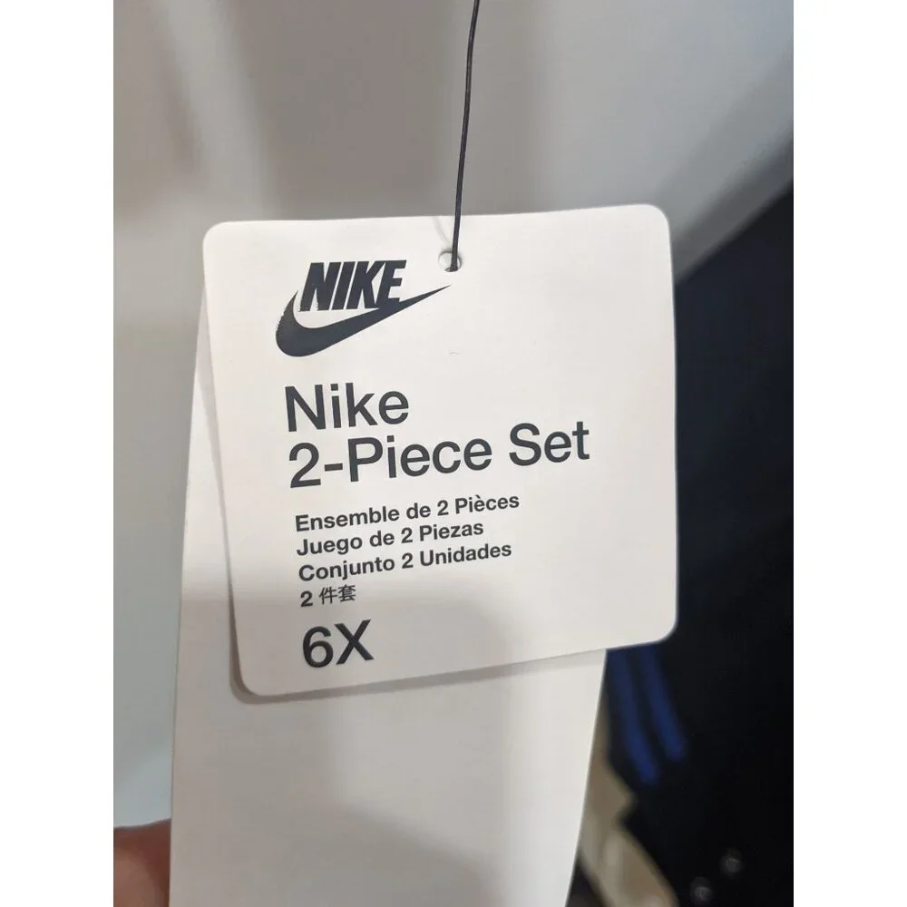 Nike Tech Girls 2 Piece Set Full-Zip Set Aster Pink Size 6X NEW WITH TAGS! - Picture 11 of 12